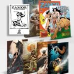 Combo Zamor com Bookplate (HQ + Formatinho + Livro Ilustrado + Pôsteres + Postais)