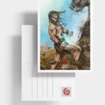 Zamor cercado nas montanhas