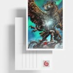 Zamor enfrenta o Grifo na neve